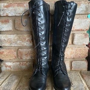 Le Ciel tall black riding boots